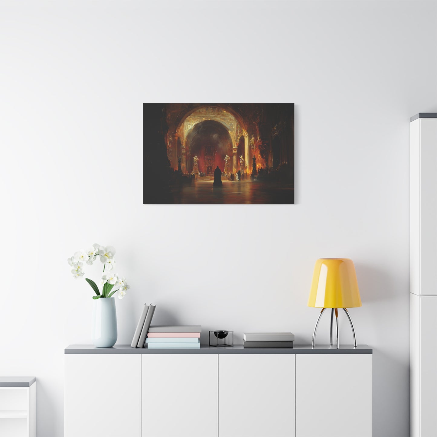 The Cathedral's Whisper Canvas Print