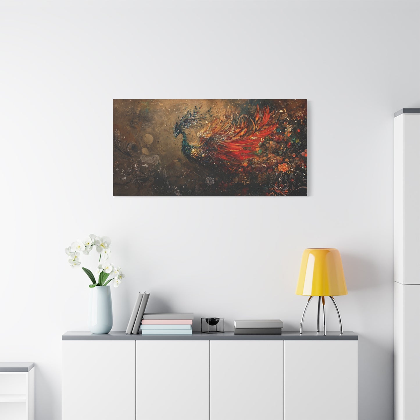 Rise from Ashes Canvas Print