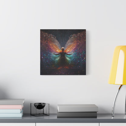 The Cosmic Unveiling Canvas Print