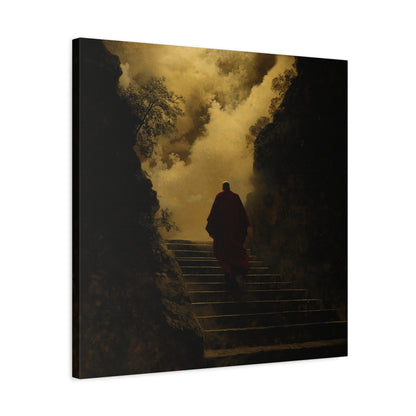 Path of Shadows Canvas Print