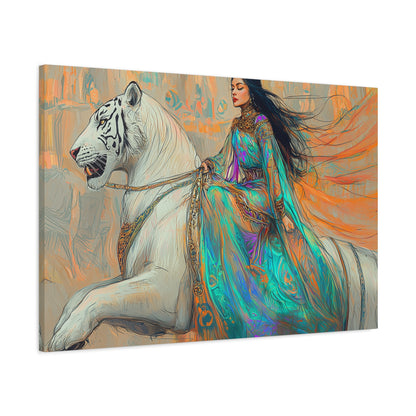 Fierce Journey Canvas Print