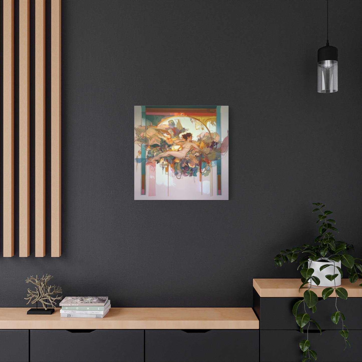 The Dreaming Muse Canvas Print