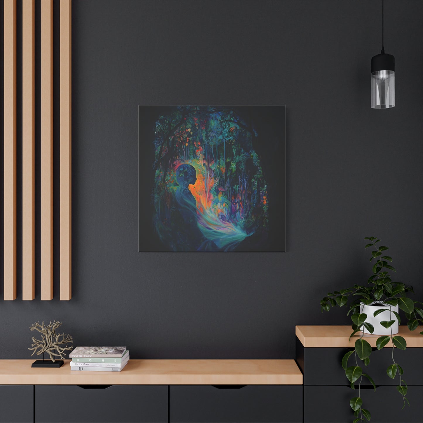 Verdant Equilibrium Canvas Print