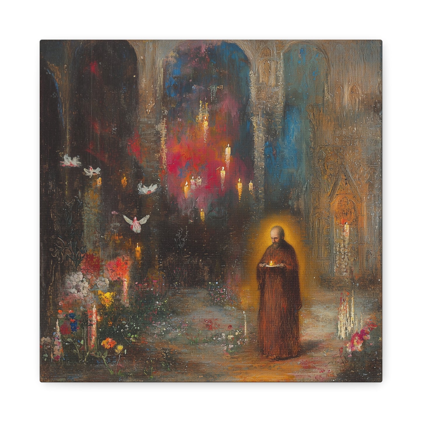 Candles of the Dreaming Canvas Print