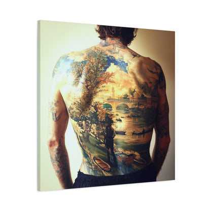 Inked Reverie Canvas Print