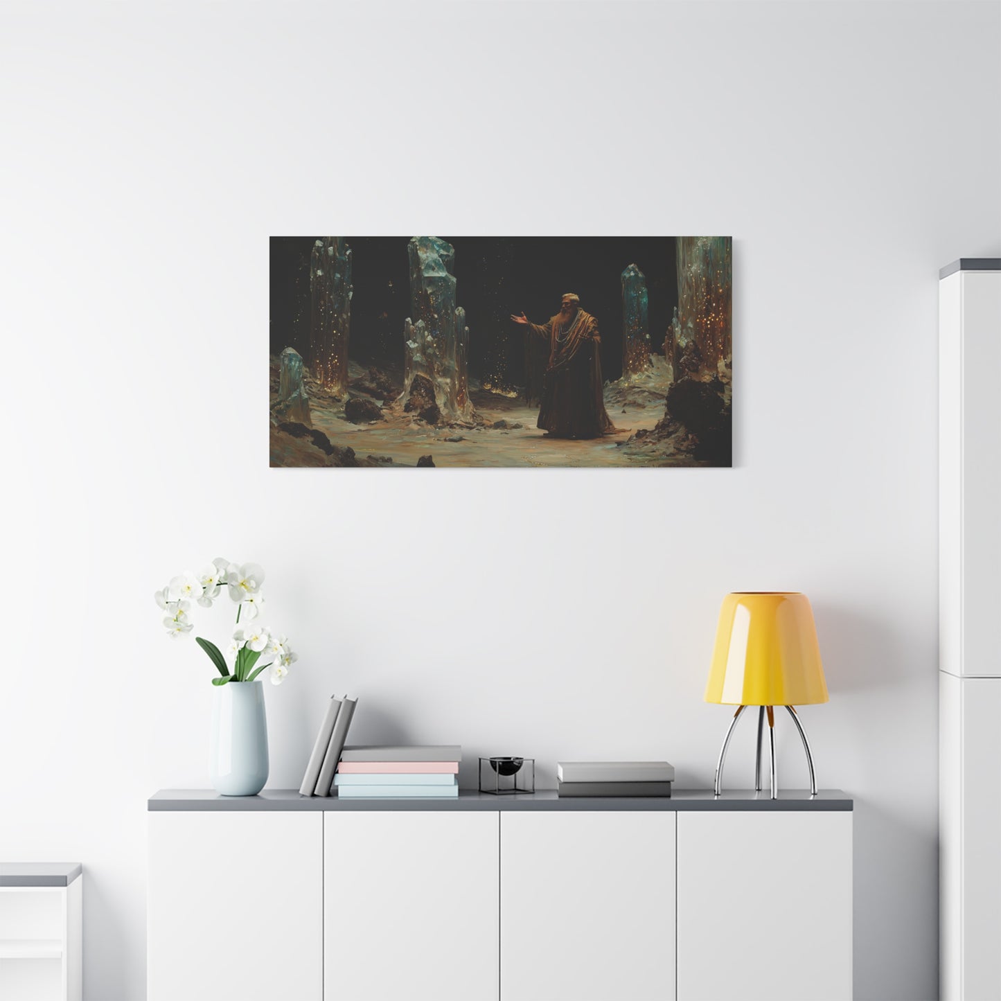 The Crystal Whisper Canvas Print