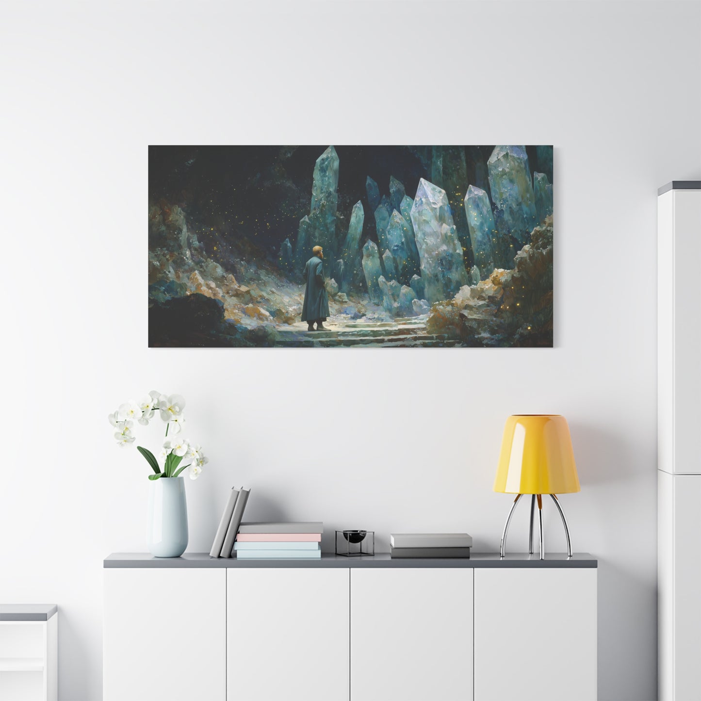 Frozen Path Canvas Print