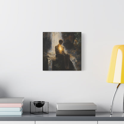 A Quiet Spark Canvas Print