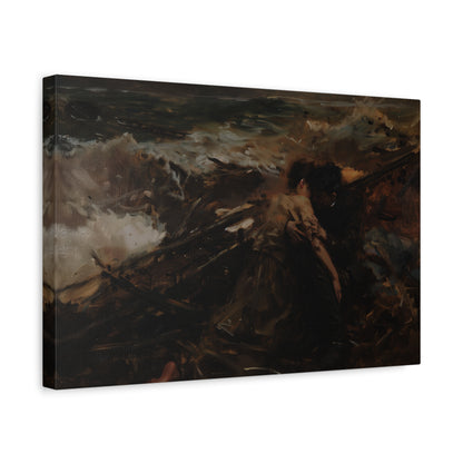 Shores of Shadow Canvas Print