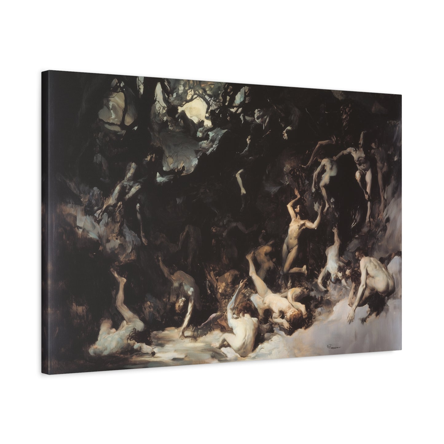 Shadows of Reverie Canvas Print