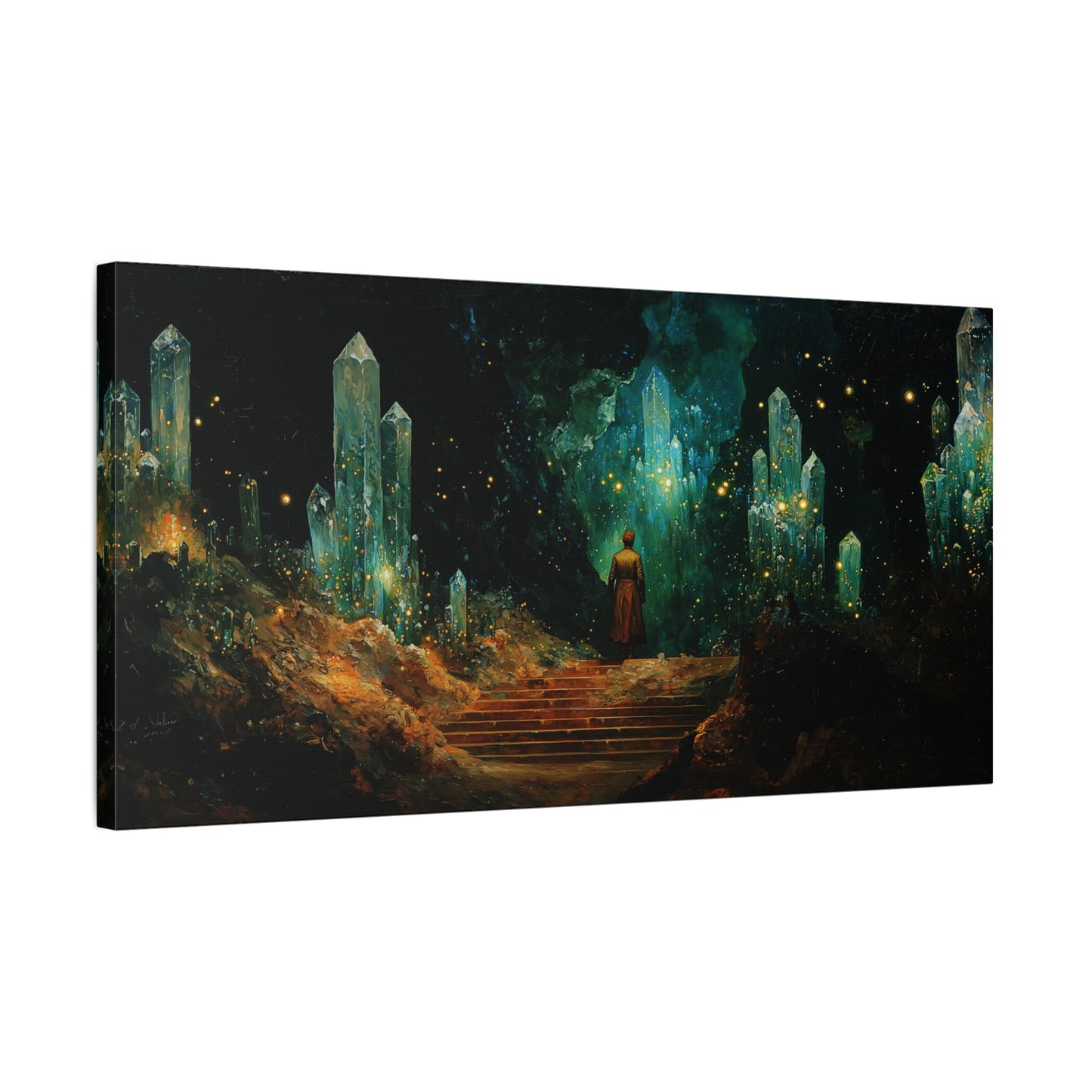 The Starglow Caverns Canvas Print