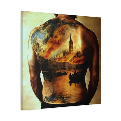 The Burning Realm Canvas Print