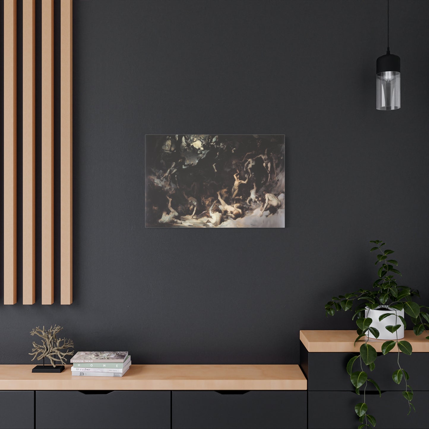 Shadows of Reverie Canvas Print