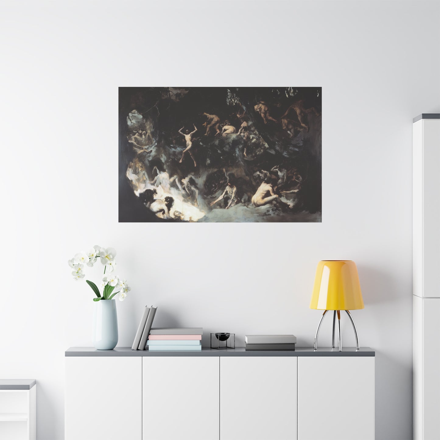 Dance of Shadows Canvas Print