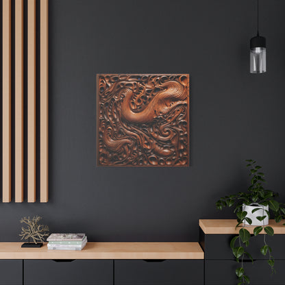 The Hidden Flow Canvas Print