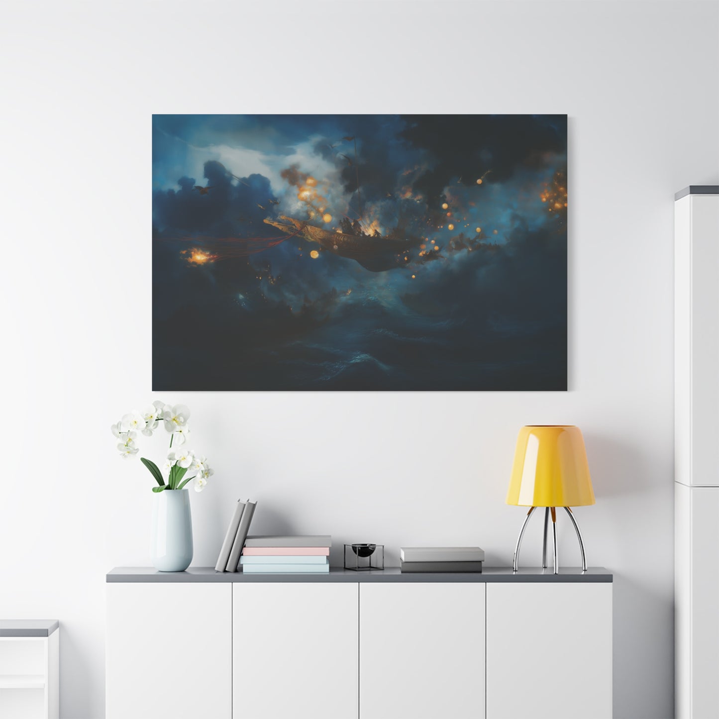 Eldritch Skies Canvas Print