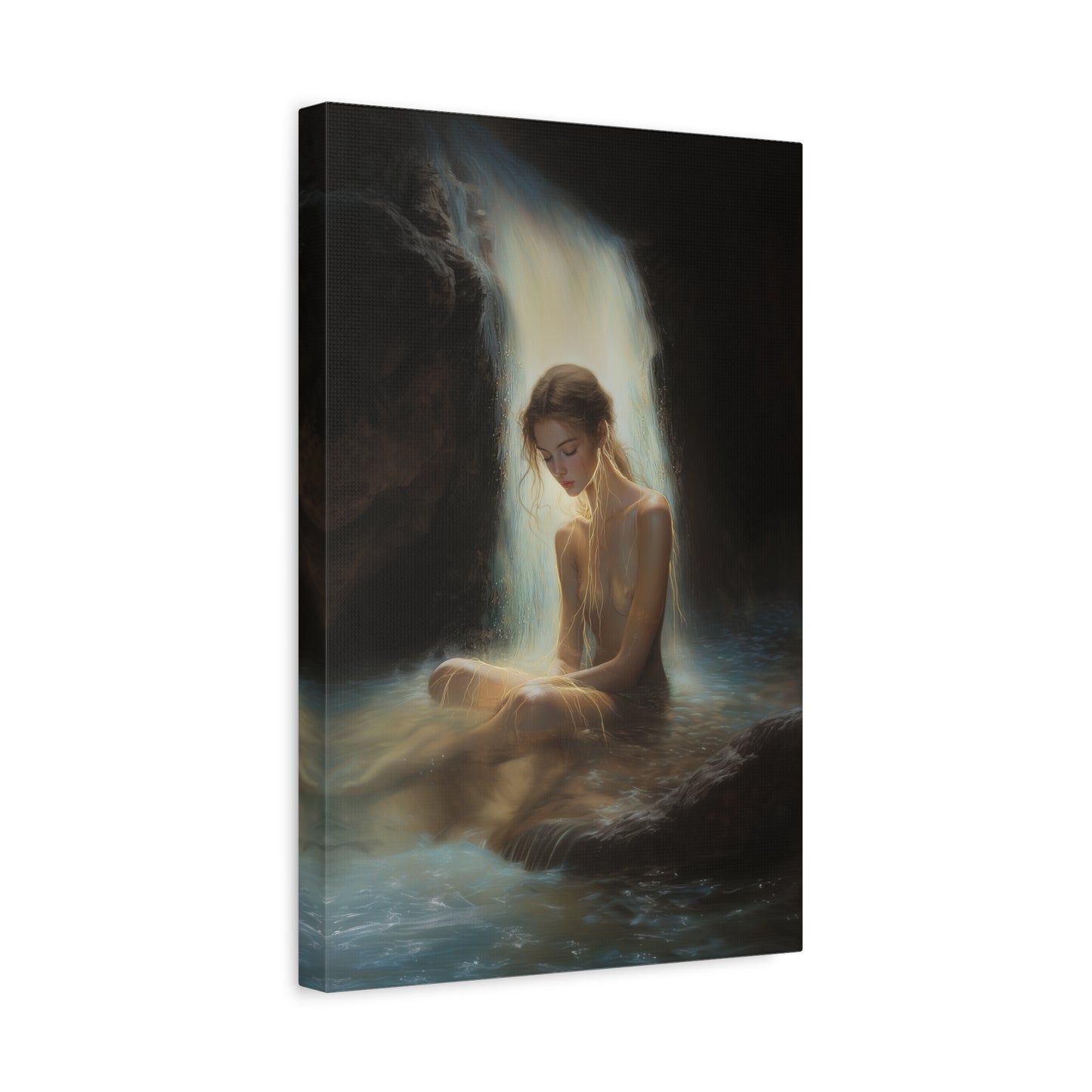 Eldritch Cascade Canvas Print