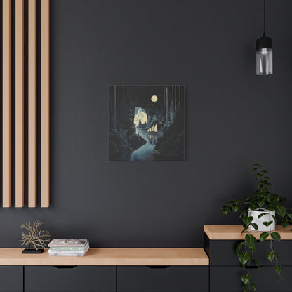 Night's Veil Canvas Print