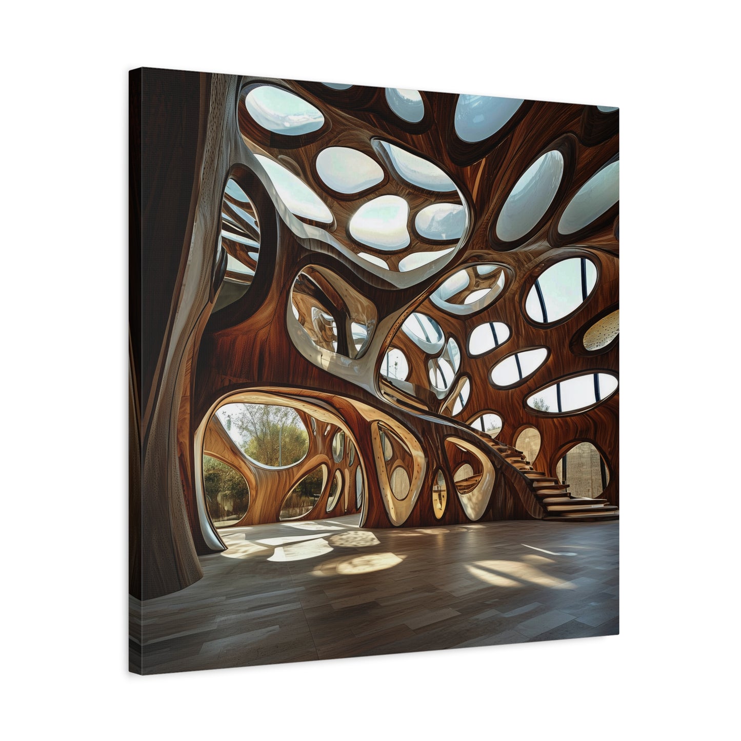 Whispering Labyrinth Canvas Print