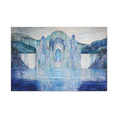 Eldritch Cascade Canvas Print