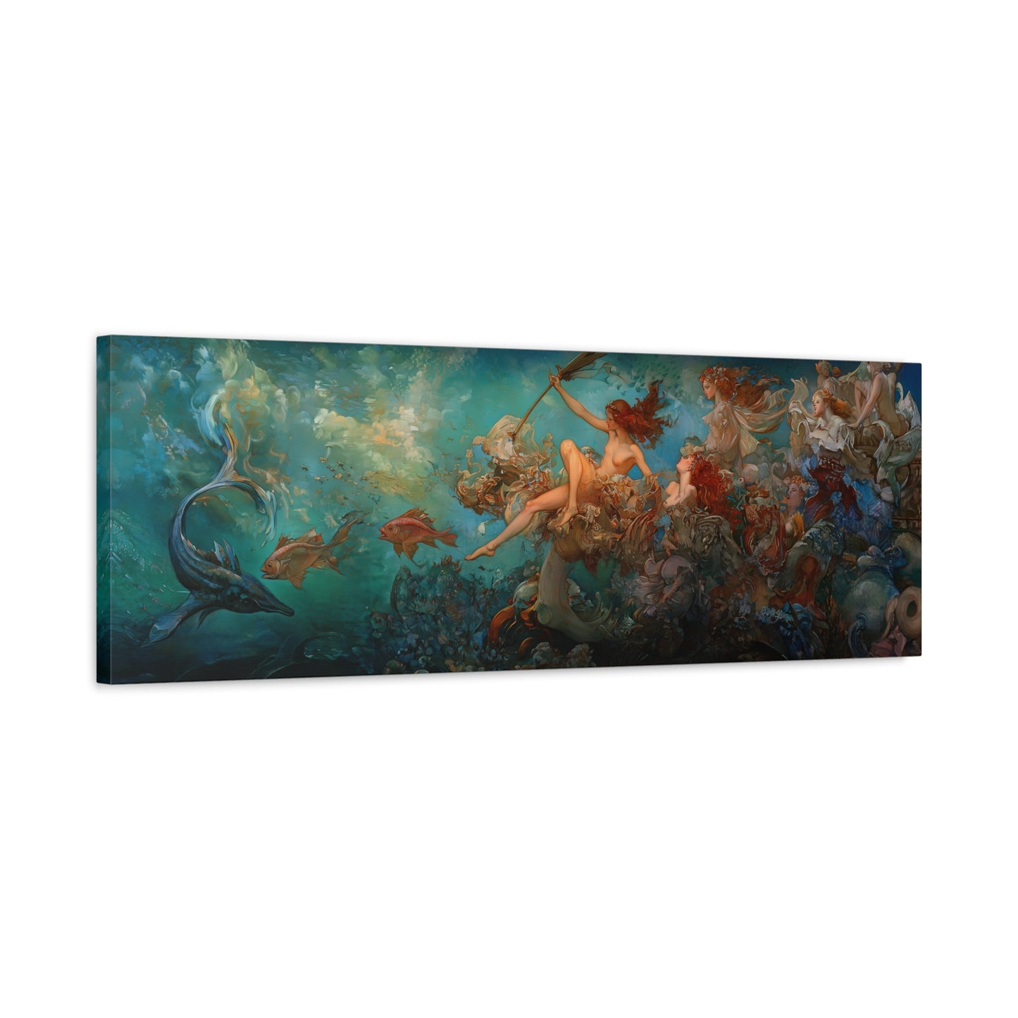 Ocean's Whispered Dreams Canvas Print