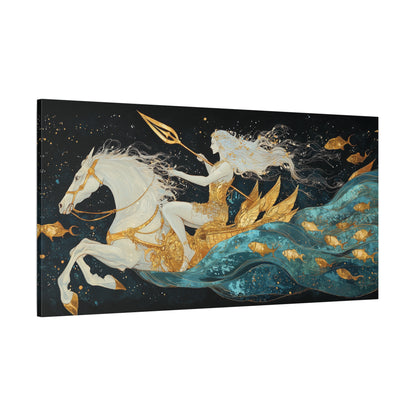 The Starry Tide Canvas Print