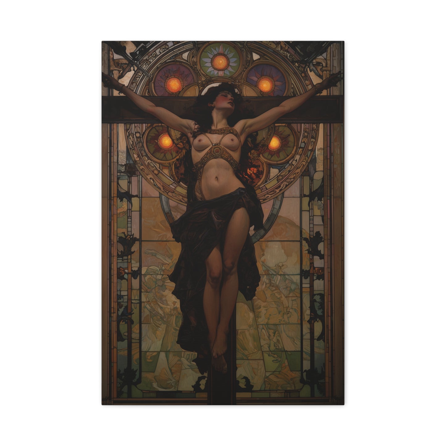 Silent Divinity Canvas Print