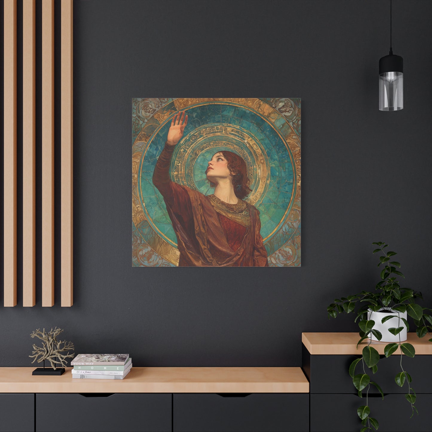 The Celestial Dance Canvas Print