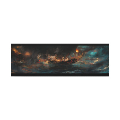 Echoes of Eldritch Seas Canvas Print