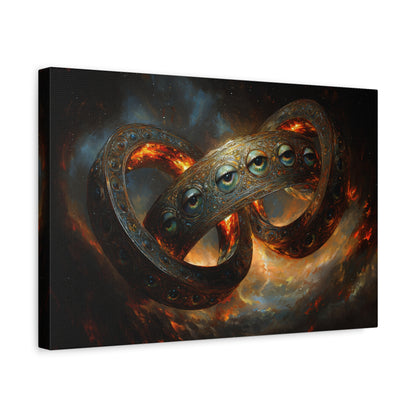 The Cosmic Gaze Canvas Print