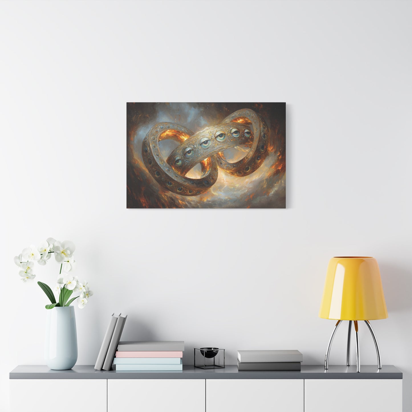 The Infinite Gaze Canvas Print