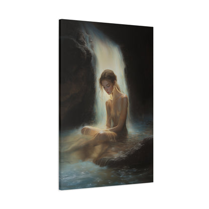 Eldritch Cascade Canvas Print