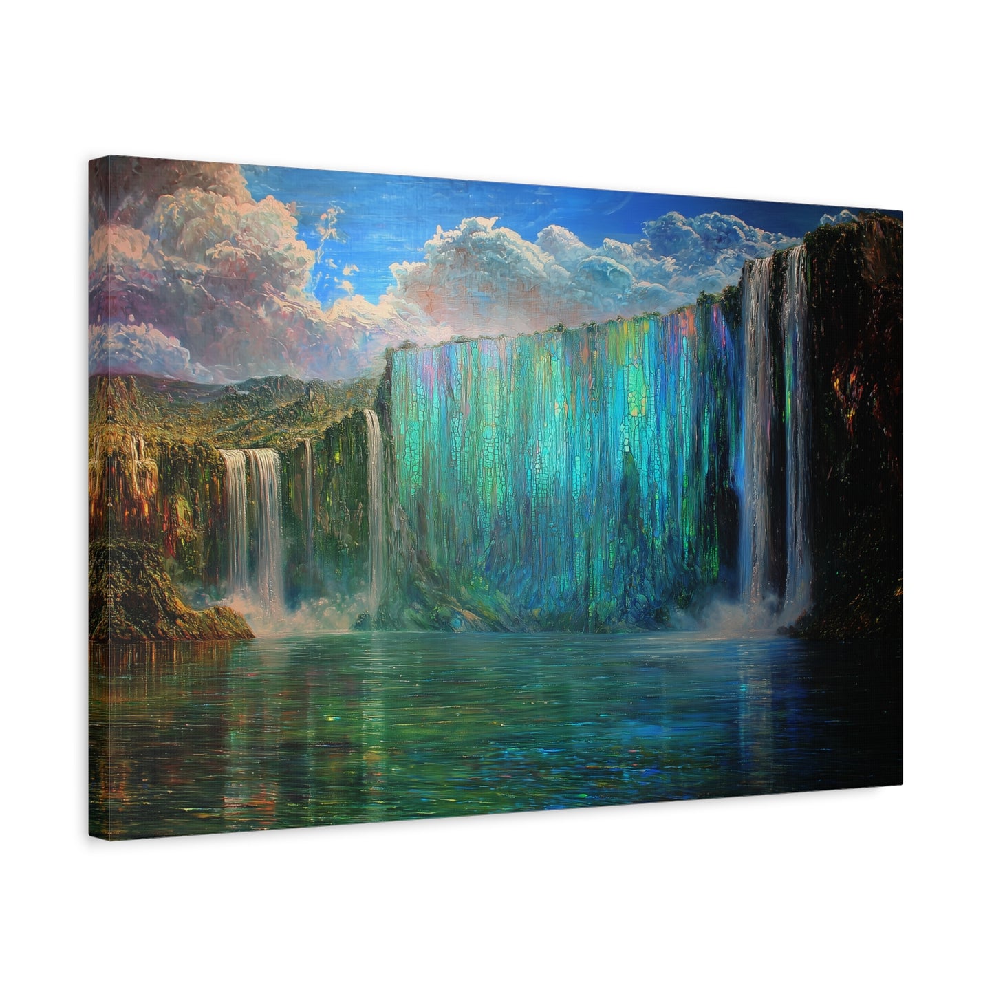 The Dreaming Falls Canvas Print