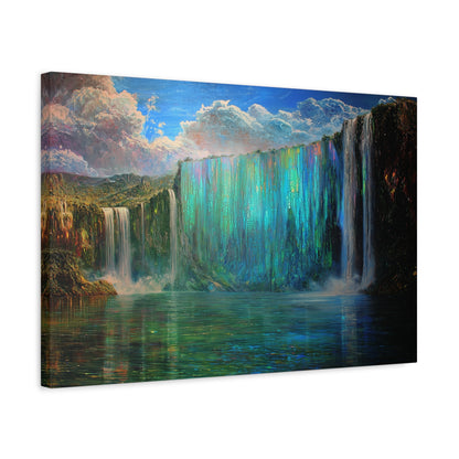 The Dreaming Falls Canvas Print