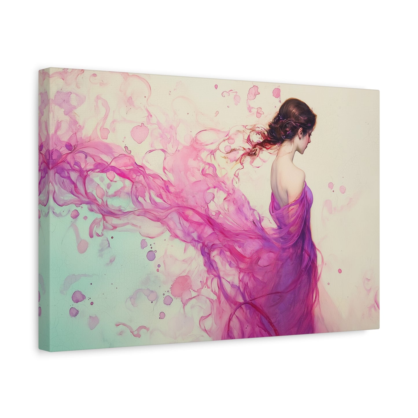 Crimson Reverie Canvas Print