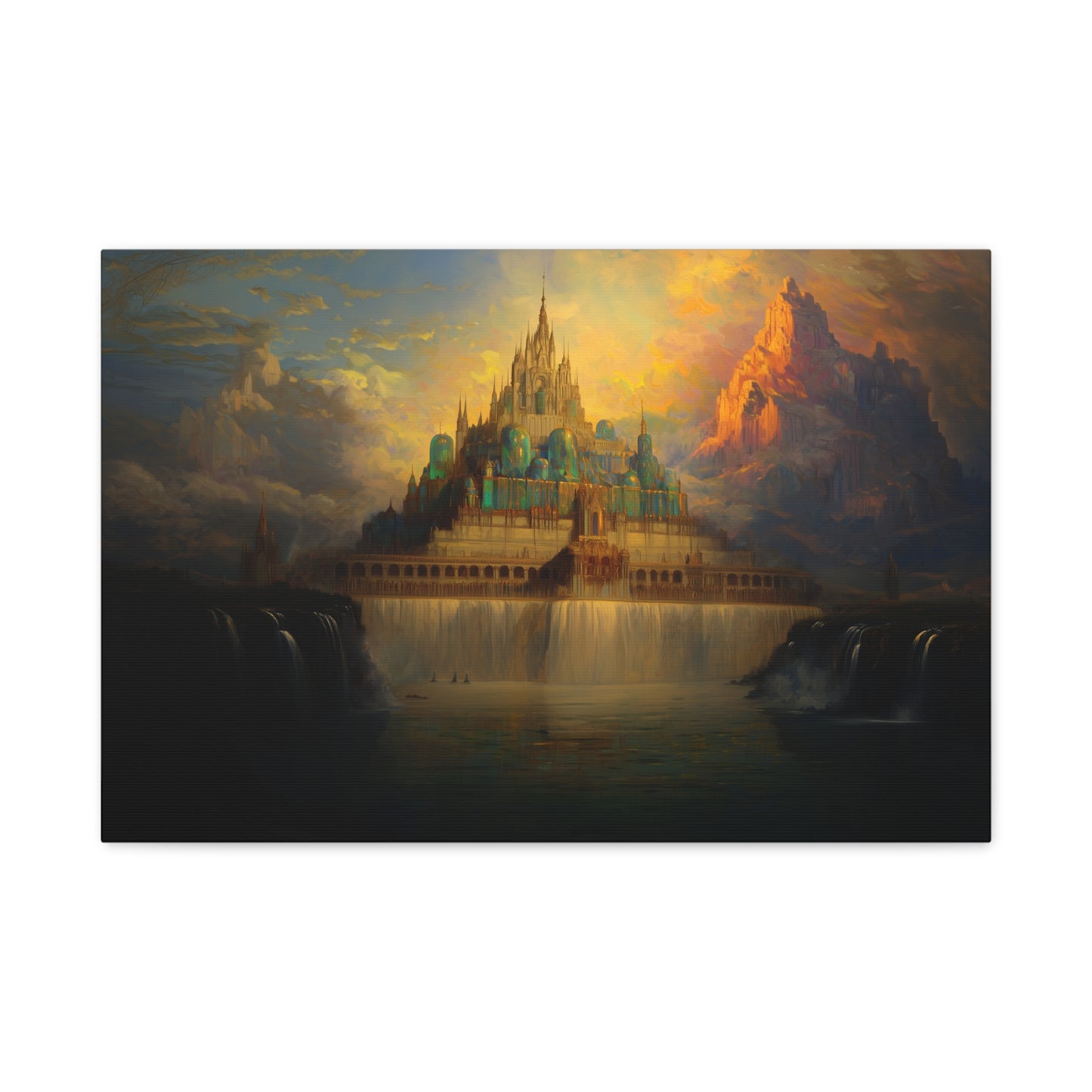 Temple of Forgotten Kings Canvas Print