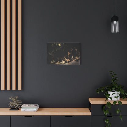 Night's Enigma Canvas Print