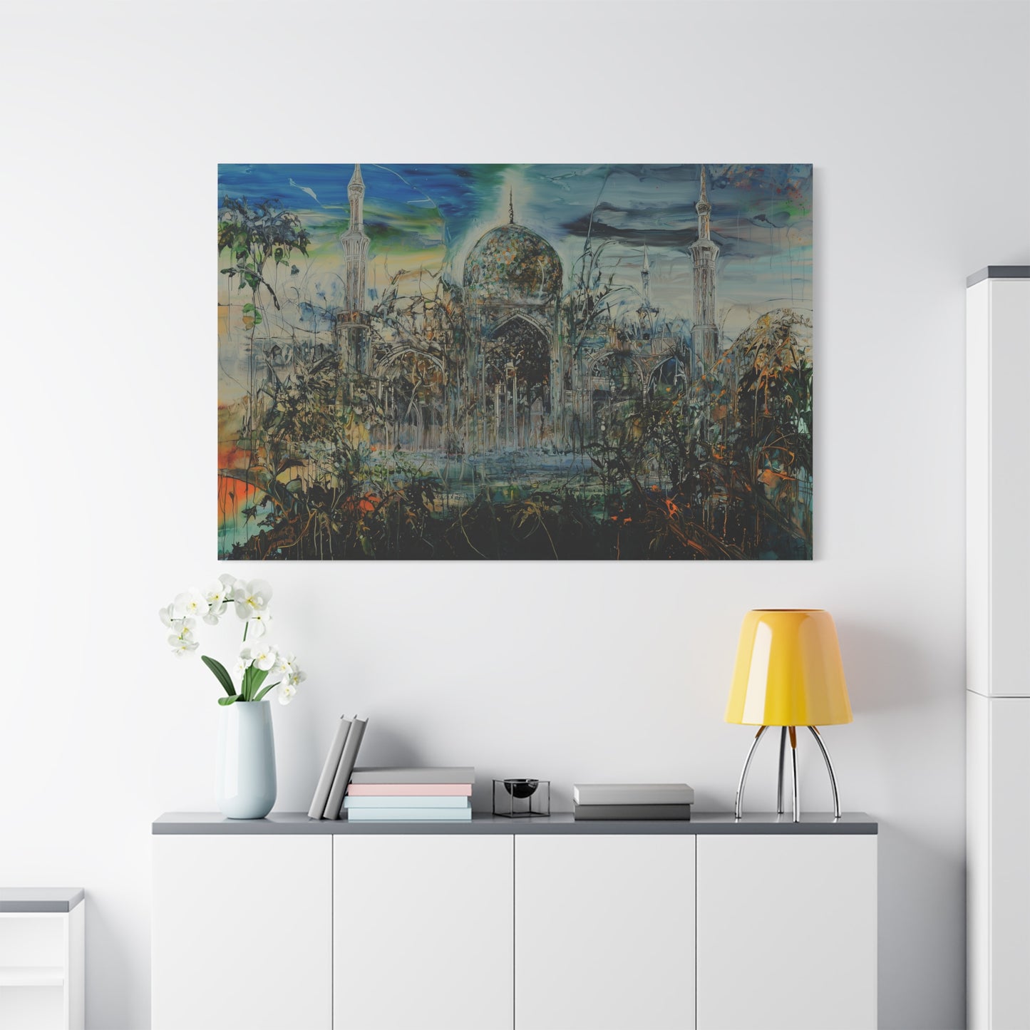 Serene Edifice Canvas Print