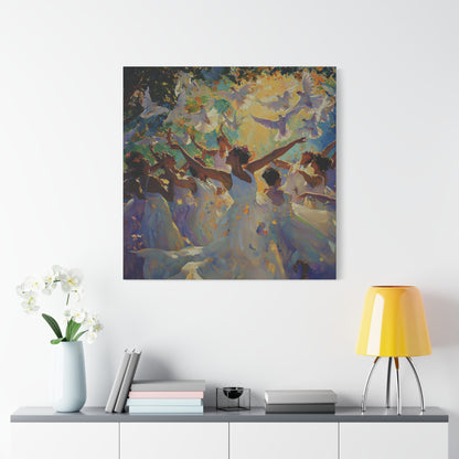 The Dance of Dreams Canvas Print