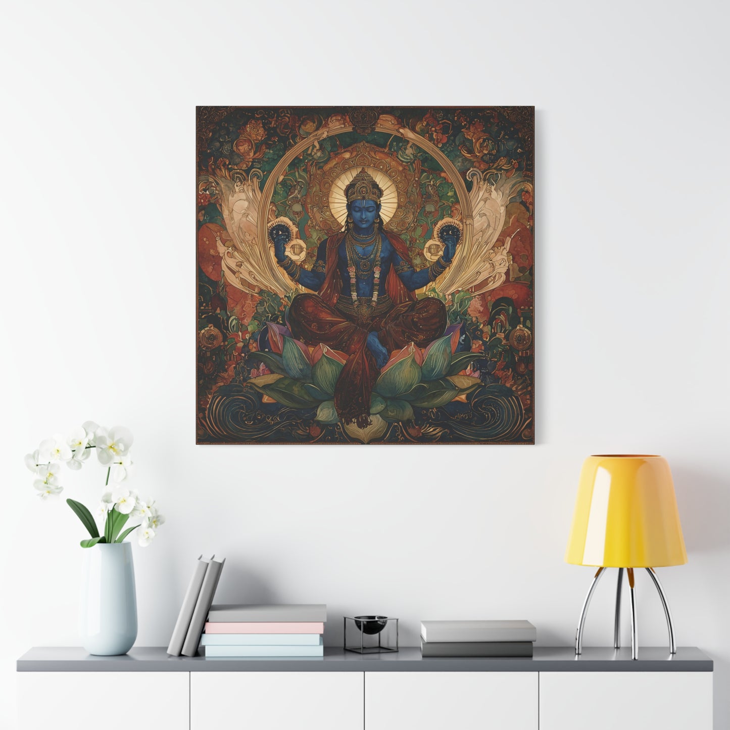 Tales of the Divine Canvas Print