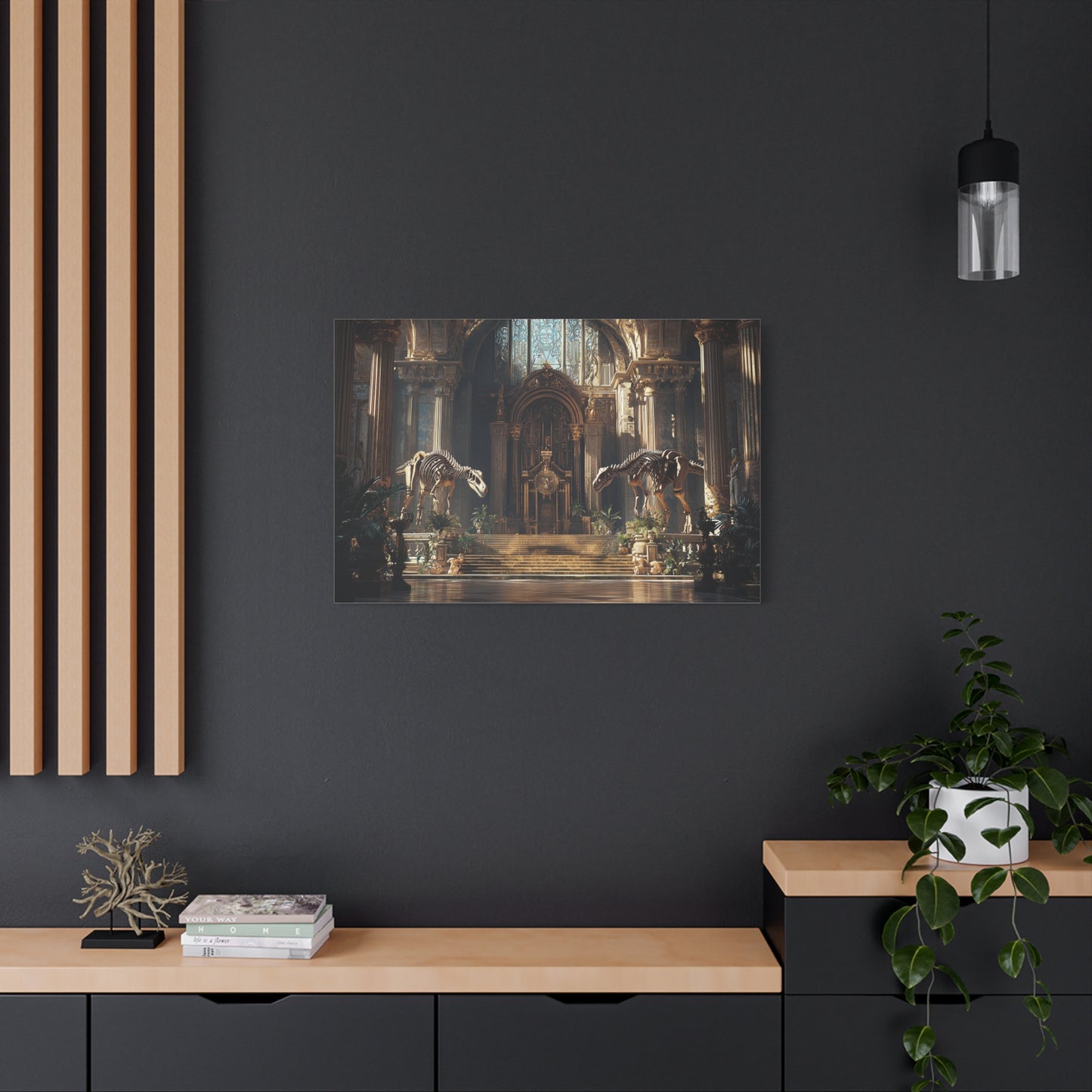 Eldritch Throne Canvas Print