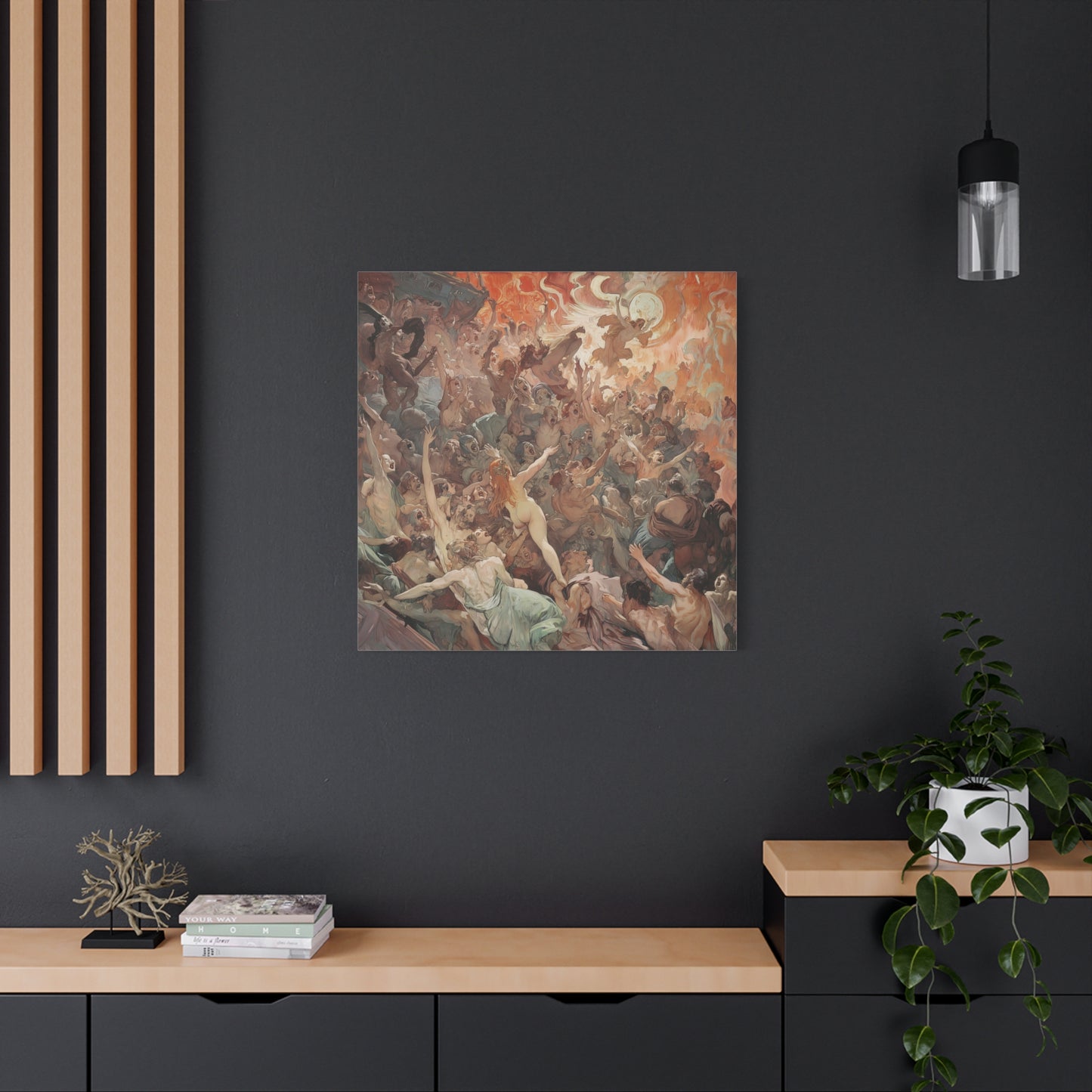 Balance of Chaos Canvas Print