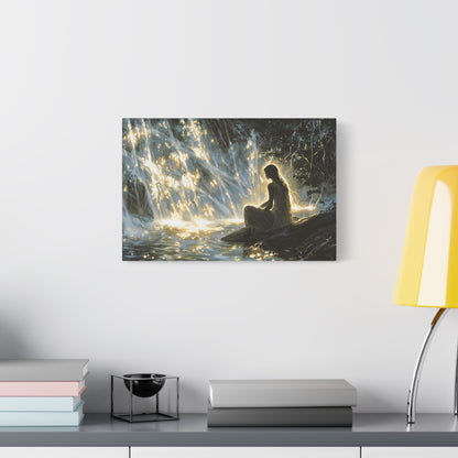 Silent Stream Canvas Print