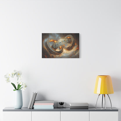 The Infinite Gaze Canvas Print