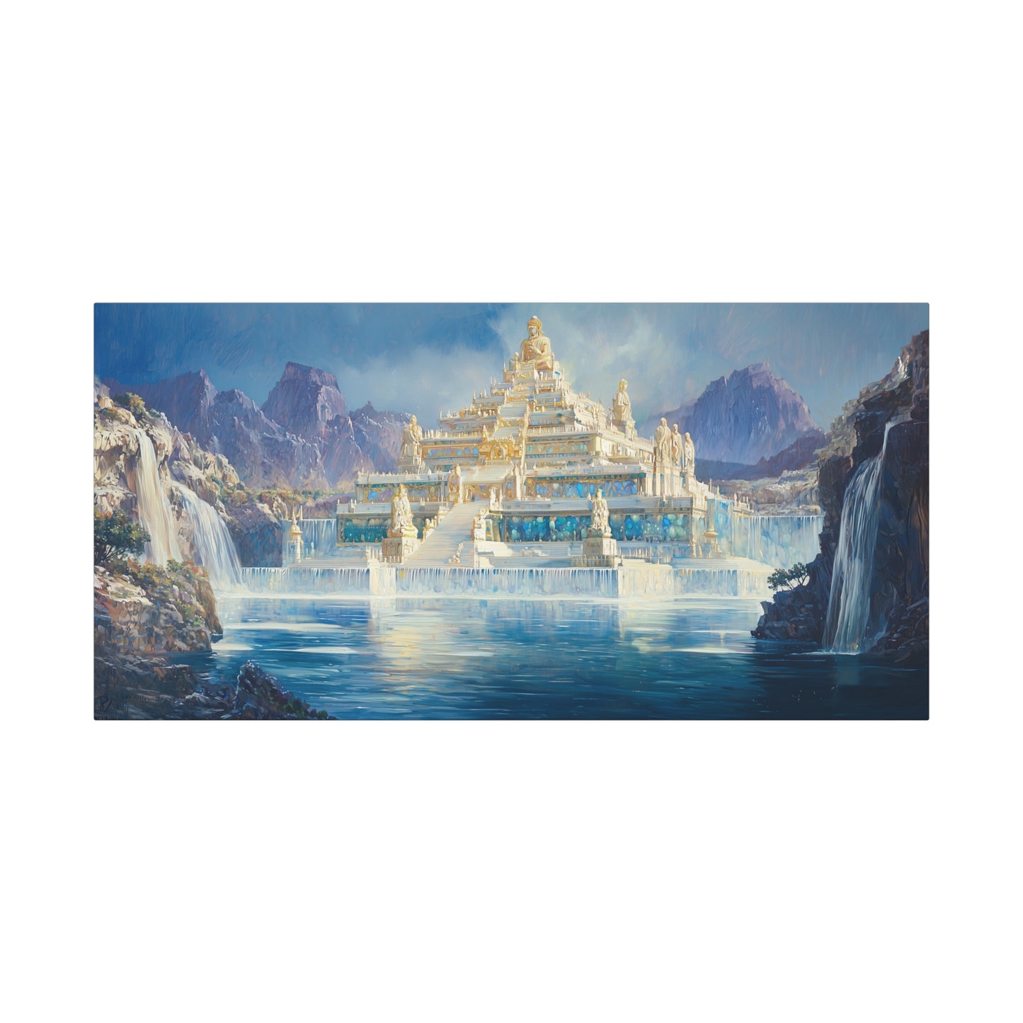 Eldritch Sanctuary Canvas Print