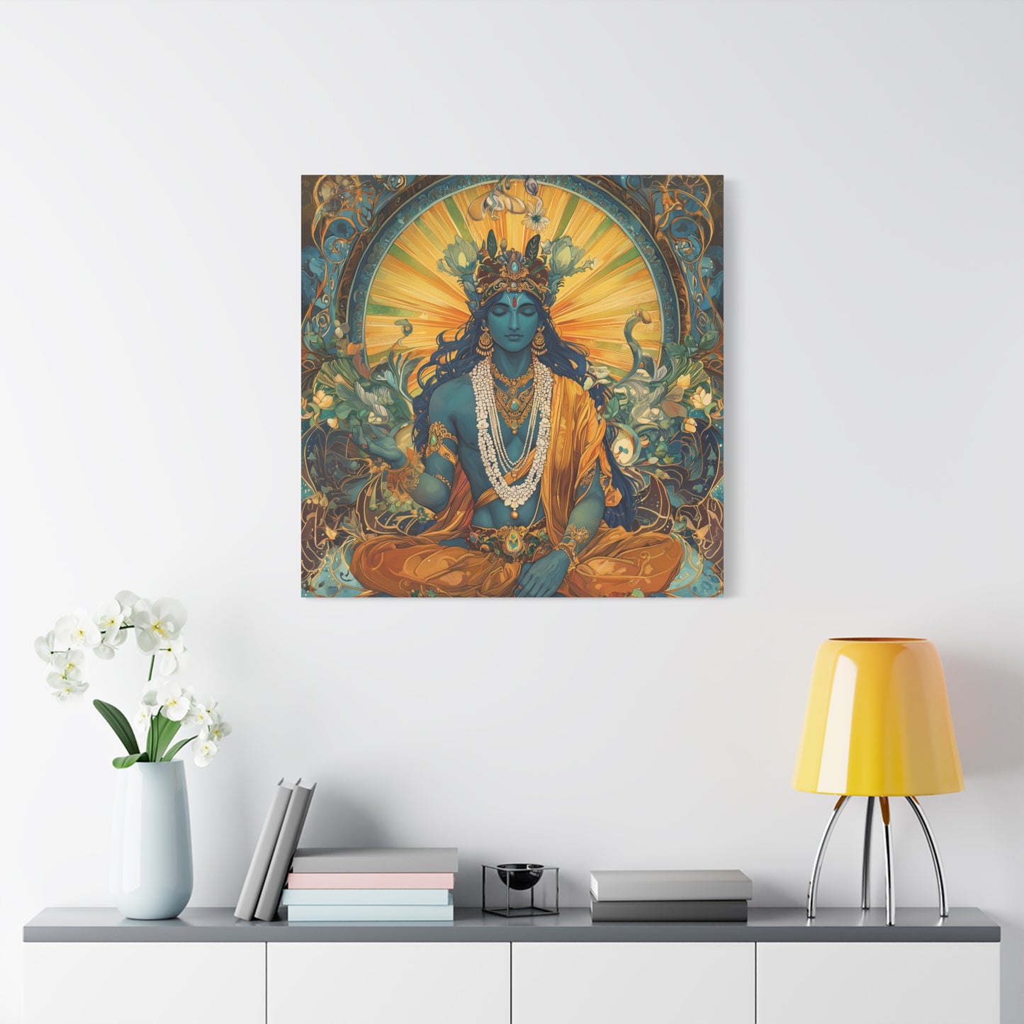 Sunlit Silence Canvas Print