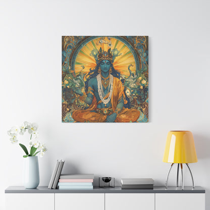 Sunlit Silence Canvas Print