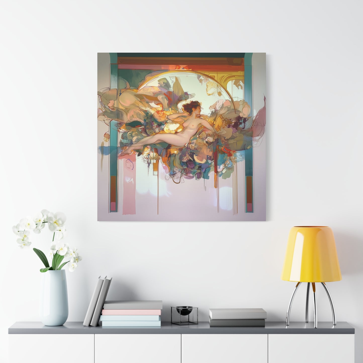 The Dreaming Muse Canvas Print