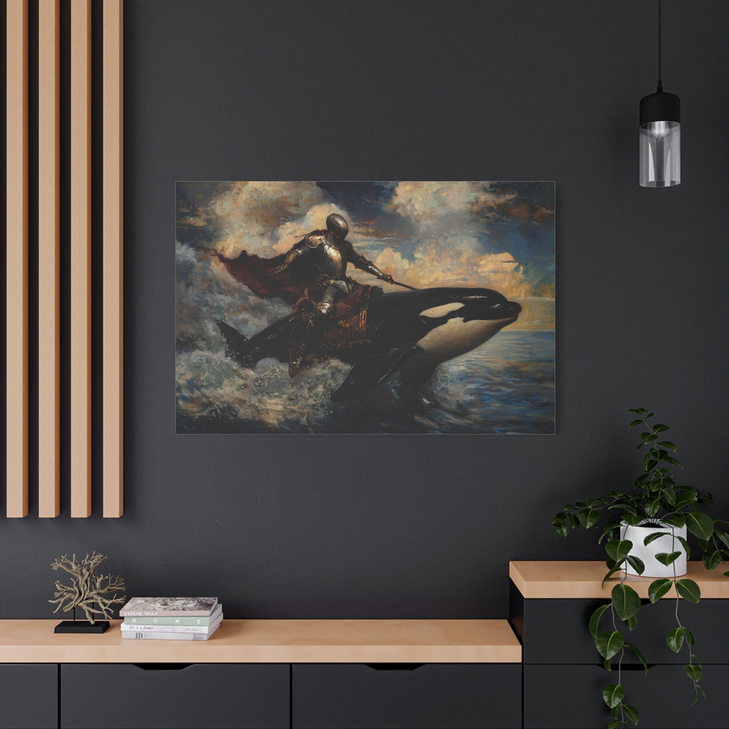 Ocean’s Valor Canvas Print