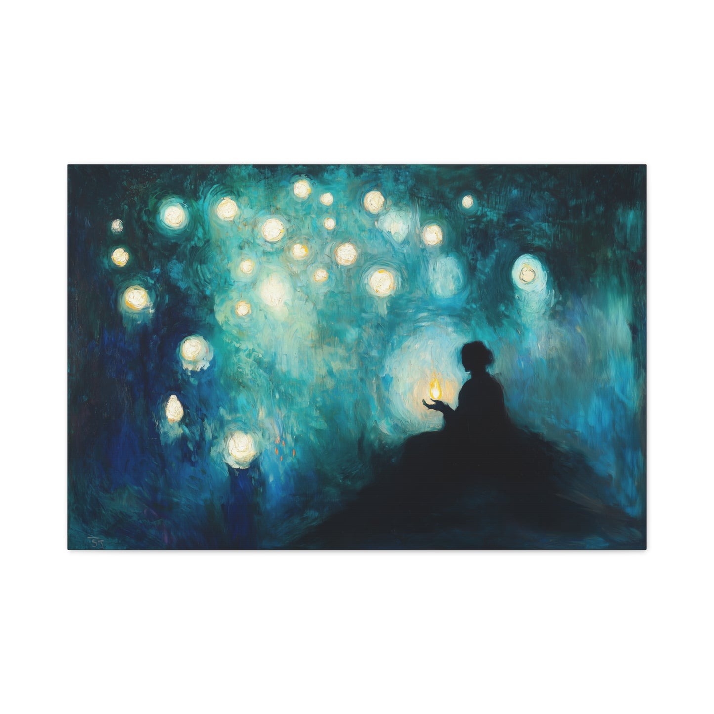 Whispers of the Abyss Canvas Print